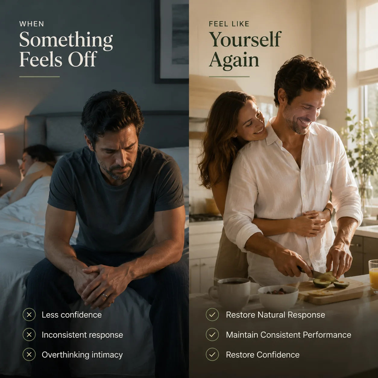 Helping Men Feel More Confident Before the Moment Matters